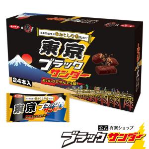 東京土産売場・ネット通販限定 東京ブラックサンダー 1箱24本入 箱 チョコ チョコレート ギフト 大量 大容量 プレゼント 個包装 2024 母の日