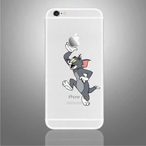 iPhone6，7，8，X，XRシリーズ対応 トム＆ジェリー アートステッカー 6C28