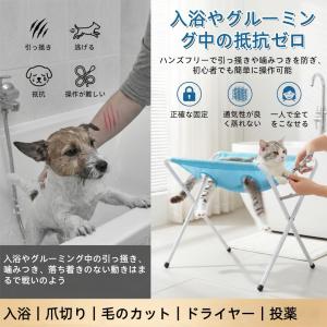 ペットグルーミングハンモック 犬用 猫用 爪切...の詳細画像2