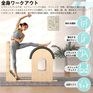 ピラティスラダーバレル、ヨガの機器ラダーバレル...の詳細画像2
