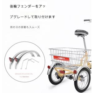 14インチ三輪バイク、高炭素鋼4輪クルーザーバ...の詳細画像3
