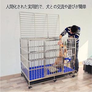犬用ケージ あらゆる種類のペットの犬と猫に適し...の詳細画像1