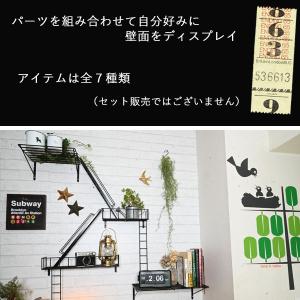 ウォールシェルフ 壁 棚 取付 ファイヤーエス...の詳細画像3