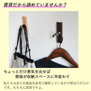 壁掛け フック 賃貸 おしゃれ 石膏ボード ピ...の詳細画像2