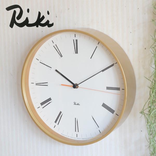 壁掛け時計 おしゃれ 掛け時計 時計 RIKI clock 渡辺力 日本製『壁掛け時計　RIKI R...