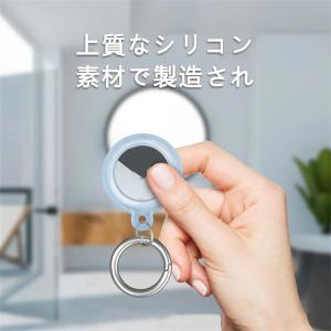 AirTag case 透明 クリア シリコン...の詳細画像2