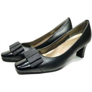 パンプス 外反母趾 エナメル 本革 結婚式 通勤 春 冬 卒業式 入学式 レディース 黒 通勤 仕事 ヒール 歩きやすい 痛くない 疲れない 日本製 yuriko matsumoto