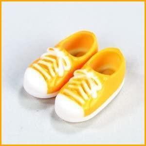 オビツボディ 11cmボディ用スニーカー オレンジ