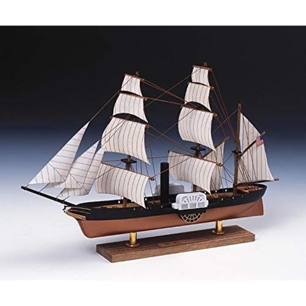 ウッディジョー 帆船 ミニ帆船3 黒船 木製模型