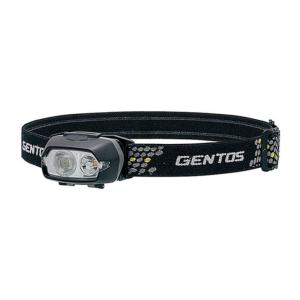 GENTOS(ジェントス) LED ヘッドライト 明るさ230ルーメン/実用点灯3.5時間/1m防水/暖色サブLED 単4形電池2本使用 オ｜yuritosora