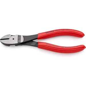 クニペックス KNIPEX 7401-160 強力型斜ニッパー(硬線用) (SB)｜yuritosora