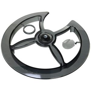 Foglia(フォグリア) チェーンリングカバー 46T-48T用 自転車 黒