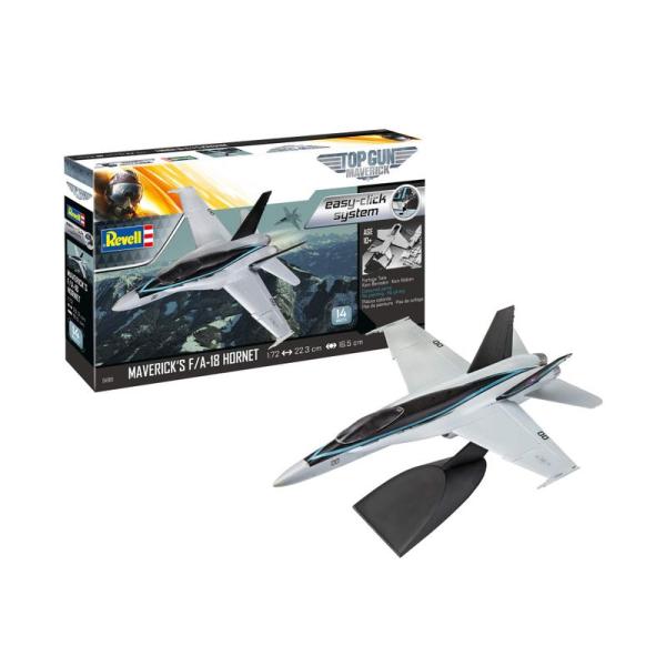 ドイツレベル 1/72 アメリカ海軍 F/A-18 ホーネット トップガン プラモデル 04965