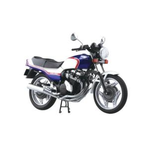 青島文化教材社 スカイネット 1/12 完成品バイク Honda CBX400F パール/キャンディ...