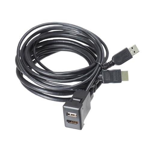 ビートソニック USB/HDMI延長ケーブル USB10A : トヨタ/ダイハツ専用 USB/HDM...