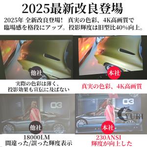 プロジェクター 天井投影 本体 小型 家庭用 ...の詳細画像2