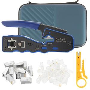 Shuiling RJ45 圧着工具 LANコネクタ かしめペンチ