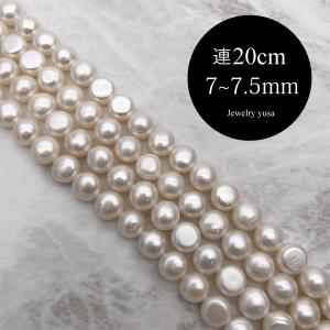 希少 無核 ケシ 連38~41cm 極小 淡水パール 芥子 バロック 真珠 3~3.5