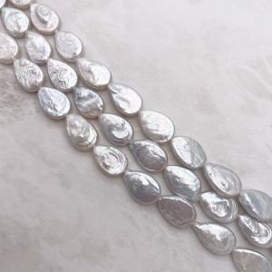 希少 無核 ケシ 連38~41cm 極小 淡水パール 芥子 バロック 真珠 3~3.5