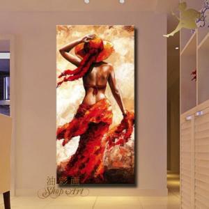 絵画 油絵 女性画「無題」手描き 直筆 人物画 裸婦画 30号サイズ 額