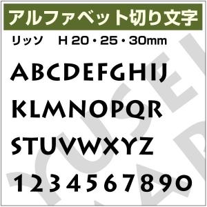 16文字までセット アルファベットステッカー カンスト書体01 オーダー