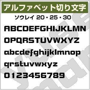 大文字16文字まで アルファベットステッカー ST腐食ゴシック ポルタゴ