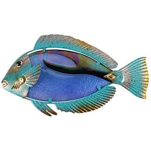 Liffy メタルフィッシュ ウォールデコ トロピカル ノーティカル アート ガーデン 吊り下げ デコ