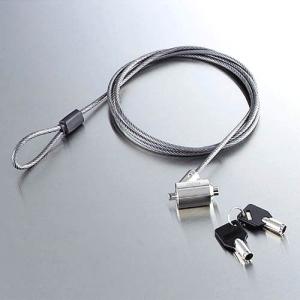 (中古)ELECOM エレコム セキュリティワイヤーロック 統一キータイプ