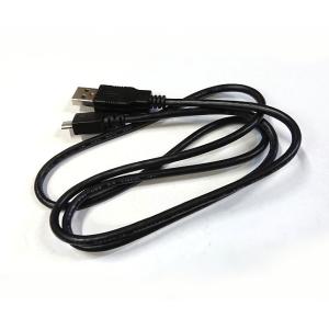(未使用品)microUSBケーブル ブラック 92cm .