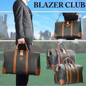 ボストンバッグ BLAZERCLUB 日本製 豊岡製鞄 _ メンズ 46cm ダレスボストン ボストンバック ゴルフ No10358-02 カーキ  ...｜yusyo-shopping