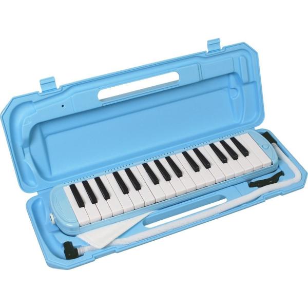 KC/キョーリツ 鍵盤ハーモニカ (メロディーピアノ) 水色 P3001-32K/UBL ..