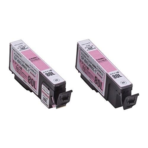 Color Creation エプソン ICLM80L 互換 インクカートリッジ ライトマゼンタ 交...