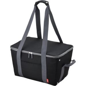 サーモス 保冷 買い物カゴ用 バッグ 25L 《ブラック》 ショッピングバッグ エコバッグ REJ-025 BK ..