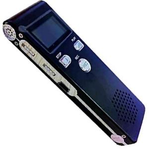 【並行輸入品】軽量ボイスレコーダー スピーカー搭載 4GB 《ブラック》 ICレコーダー .