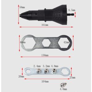 【並行輸入品】リベッター アダプター 電動リベ...の詳細画像2