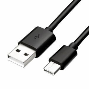 2A急速充電 データ転送対応 USB2.0 Type-Cケーブル 《1m》 《ブラック》 USB A to Type-C 充電ケーブル .｜yusyo-shopping