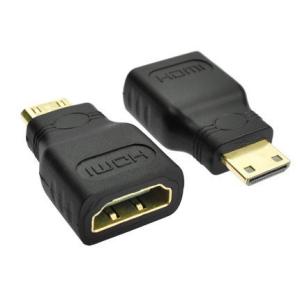 変換アダプタ HDMI(メス) - mini HDMI(オス) HDMI to ミニHDMI 変換アダプター コネクタ .｜yusyo-shopping