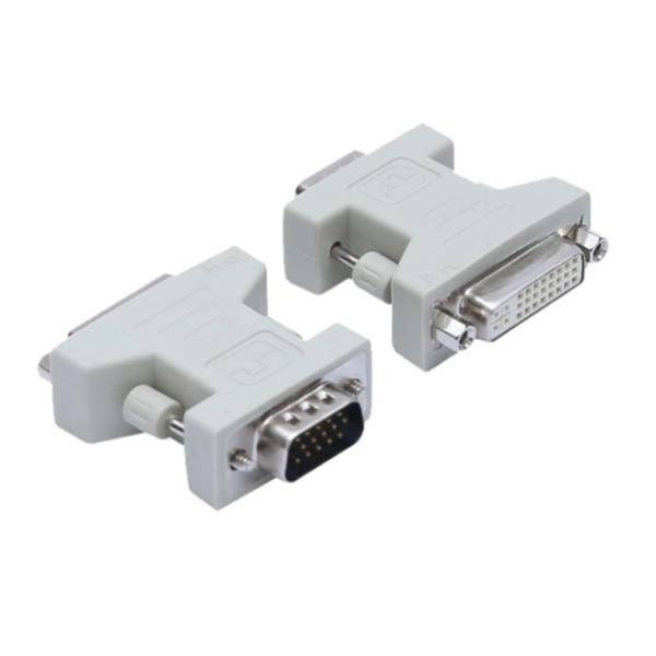 【並行輸入品】変換アダプタ DVI-I 29pin(24 + 5) メス - VGA 15pin オ...