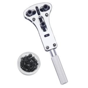 4種 18ビット付 三点支持オープナー  防水時計用 スクリューバック 裏蓋 外し ._