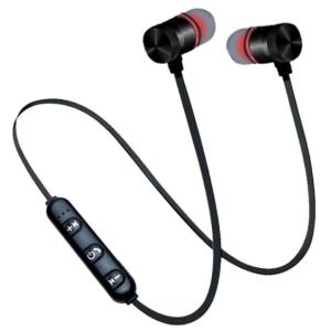 【並行輸入品】ワイヤレスイヤホン ネックバンド型 《ブラック》 bluetooth 磁気吸着 高音質 スポーツ ハンズフリー ヘッドセット .