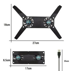 【並行輸入品】冷却台 ノートパソコン 折りたた...の詳細画像2