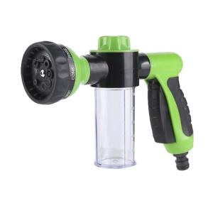 洗車フォームガン 洗浄 散水ノズル 水 洗剤切り替え 8パターン散水調整 洗車用 クリーナー .