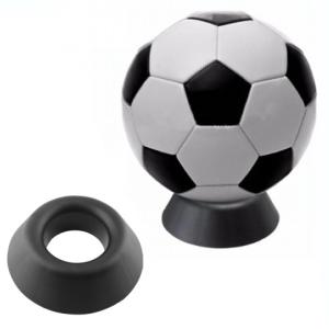 【並行輸入品】ディスプレイ用 ボールスタンド 《ブラック》 サッカーボール バスケットボール バレーボール 野球ボール .