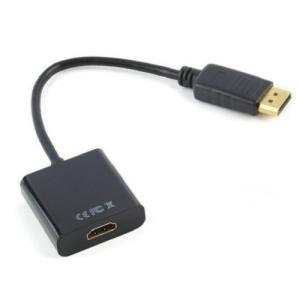 Display Port to HDMI 変換アダプター 《ブラック》 Display Port ディスプレイポート 変換 ケーブル .｜yusyo-shopping