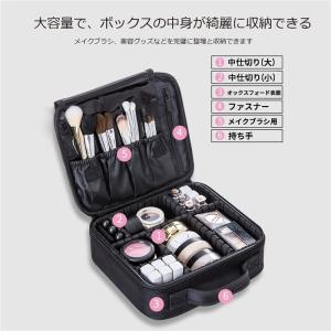 【並行輸入品】大容量 プロ用 メイクボックス ...の詳細画像2