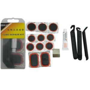 【並行輸入品】自転車 パンク 最強パンク修理キット タイヤ 工具 セット メンテナンス 修理 ._