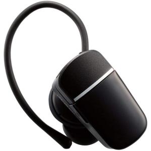 ELECOM Bluetooth 片耳 ハンズフリーヘッドセット 《ブラック》 高音質 ノイズキャンセル LBT-HS40MMPBK .