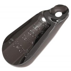 SAMTIAS 真鍮 ハンド シューホーン 携帯 靴ベラ  つや有り  .