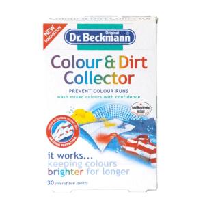 ドクターベックマン ランドリーケア カラー&amp;ダートコレクター 色移り防止シート 30枚入り .