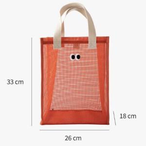 メッシュ メッシュ スイミングバッグ 手提げ ...の詳細画像4